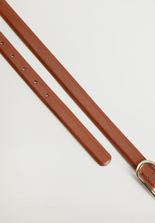 MANGO - Go belt - brown