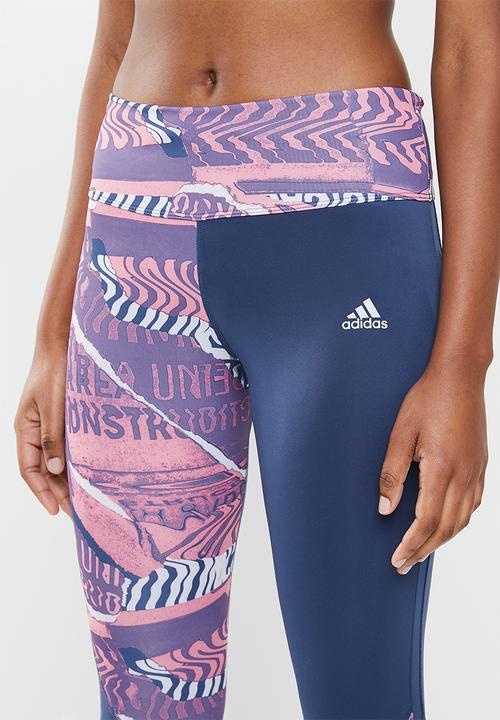 adidas Performance - Own the run tights - purple