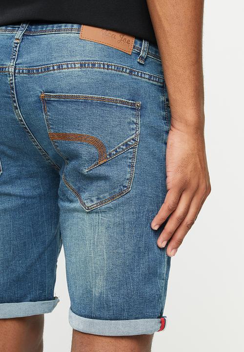 Aca Joe - Aca joe styled denim shorts - light blue