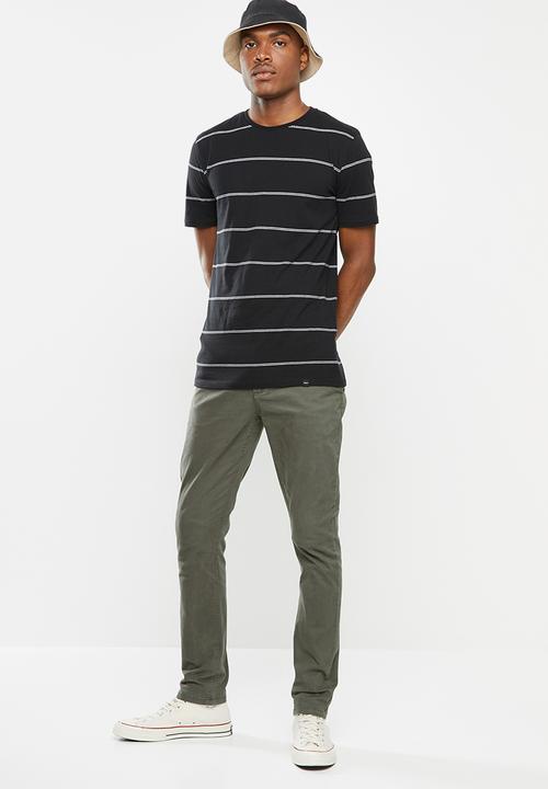 Aca Joe - Aca joe stretch chino pants - green 