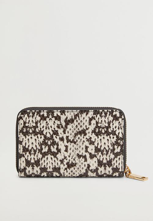 MANGO - Purse dalmata - black & white 