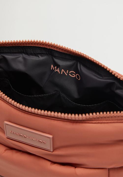 MANGO - Matt bag - orange