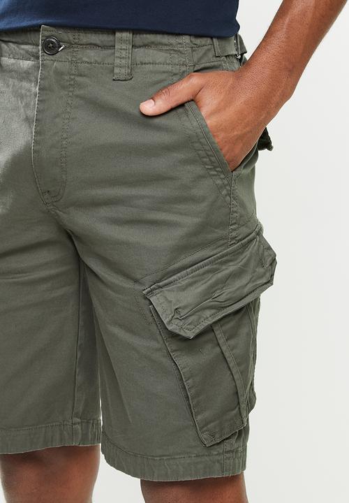 Aca Joe - Aca joe cargo shorts - green 