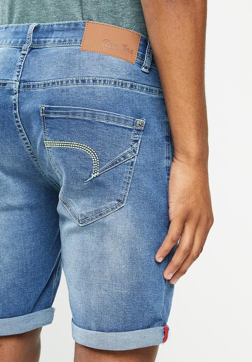 Aca Joe - Aca joe styled denim shorts - blue