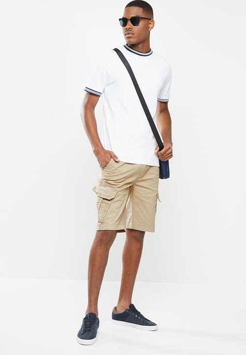 Aca Joe - Aca joe cargo shorts - beige 