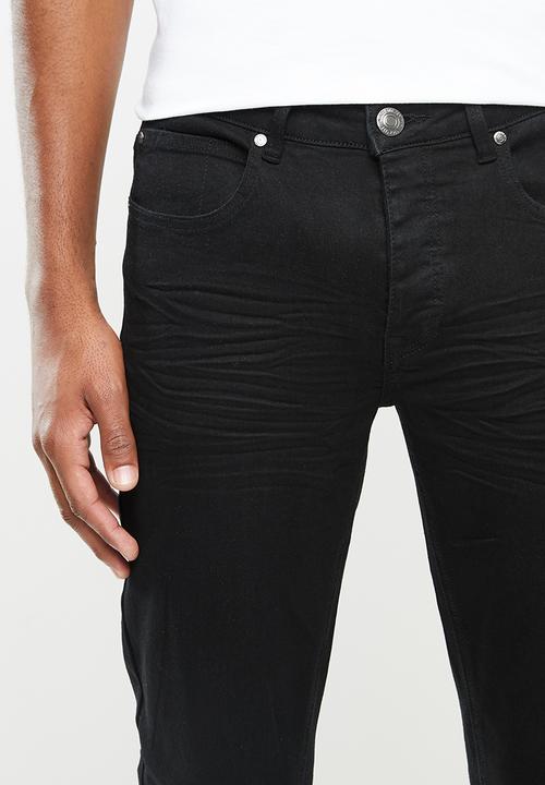 Aca Joe - Aca joe skinny fit denim jeans - black