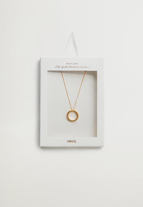 MANGO - Booper necklace - gold