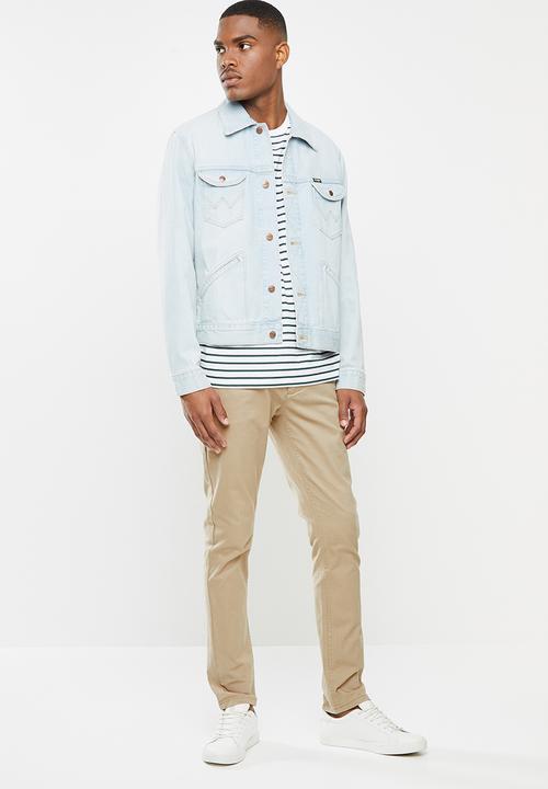 Aca Joe - Aca joe stretch chino pants - beige 