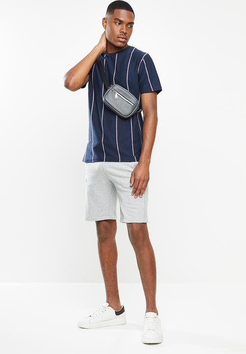 Aca Joe - Aca joe unbrushed fleece shorts - grey