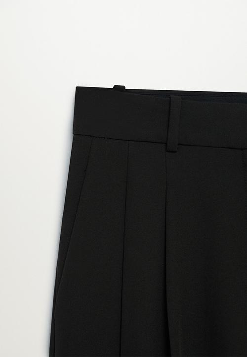 MANGO - Trousers isabel - black