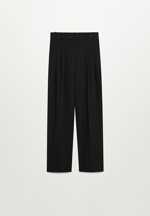 MANGO - Trousers isabel - black