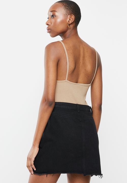 Cotton On - Brenna corset cami - stone 