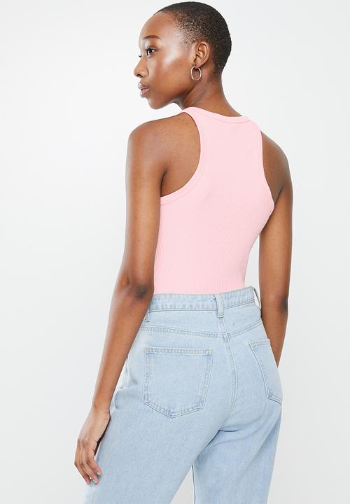 Cotton On - The turn back tank - sugar pink