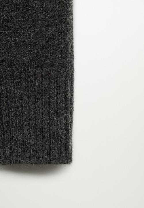 MANGO - Trousers taldora - dark grey