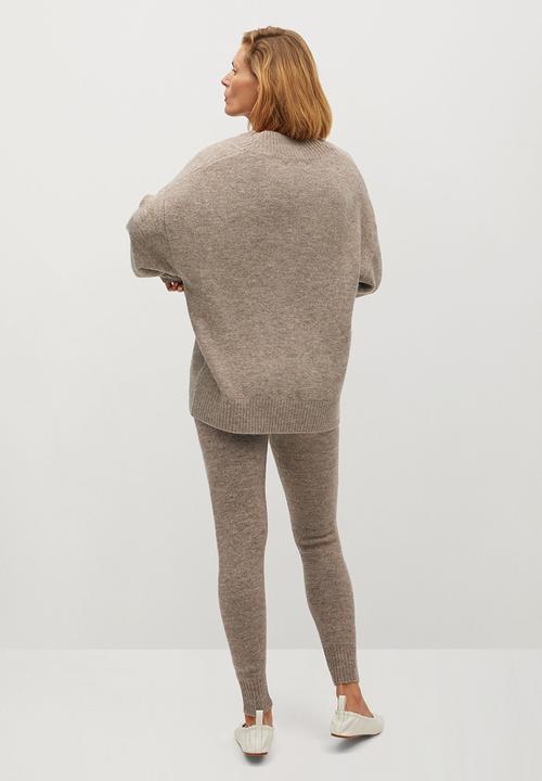 MANGO - Trousers taldora - beige