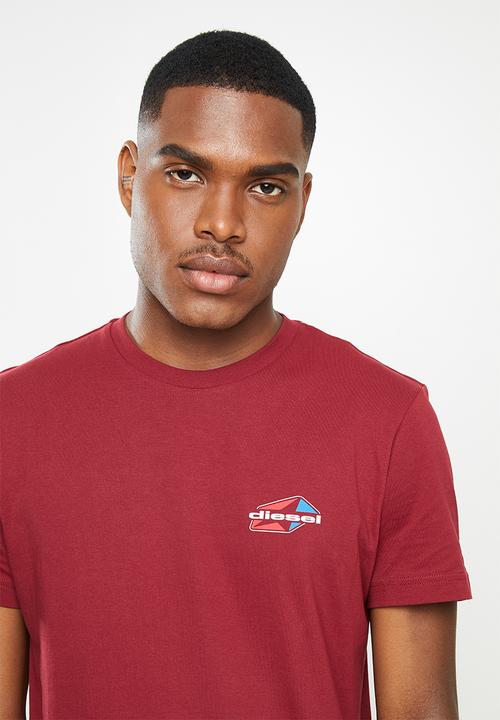 Diesel  - T-diegos k36 T-shirt - burg