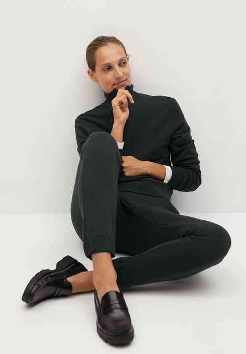 MANGO - Trousers rivi-a - dark grey