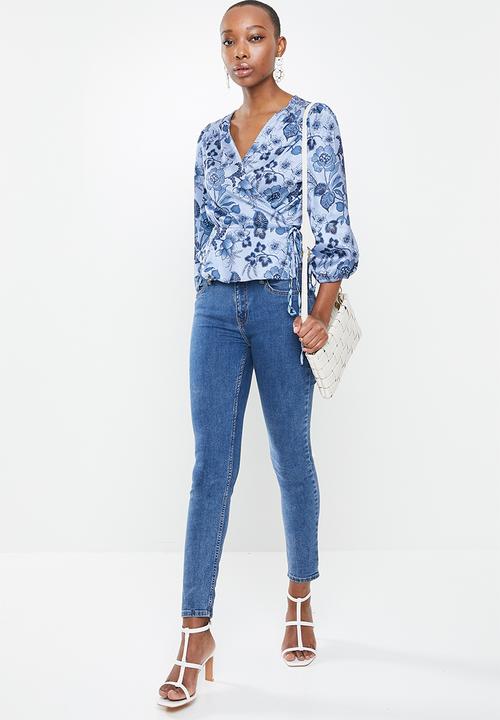 Glamorous - Rita top - blue