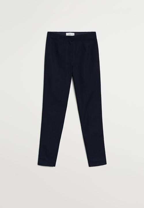 MANGO - Trousers avanti - navy