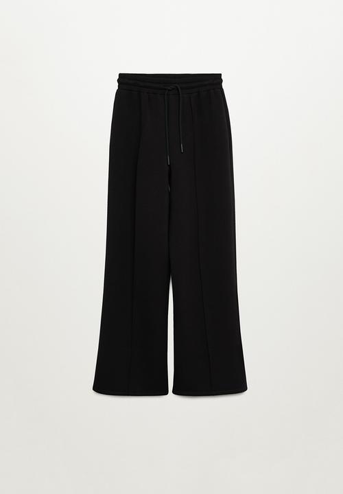 MANGO - Trousers neosoft - black