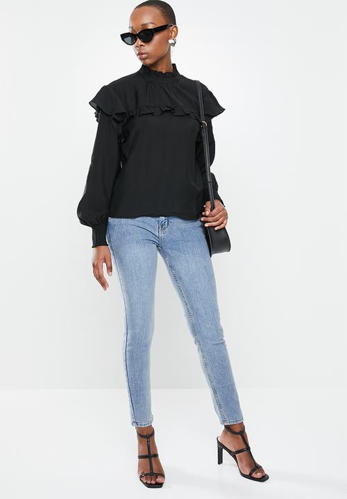 Glamorous - Arizona top - black