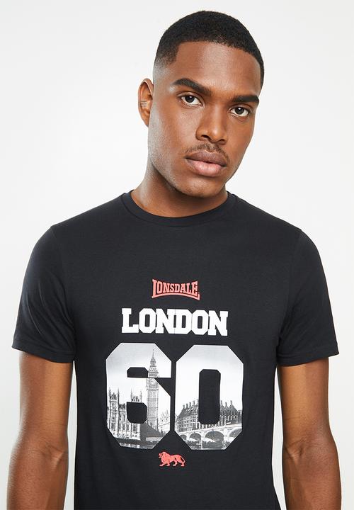 Lonsdale - London 60's crew neck tee - black