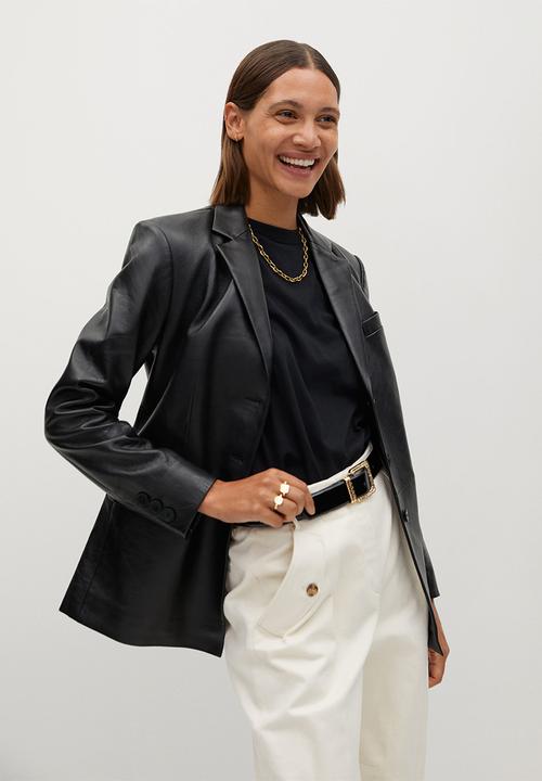 MANGO - Trousers moon - neutral
