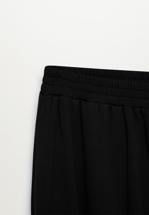 MANGO - Trousers bombay - black