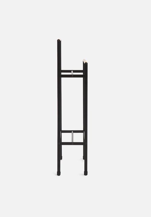 Sixth Floor - Sam towel hanger  - black & natural