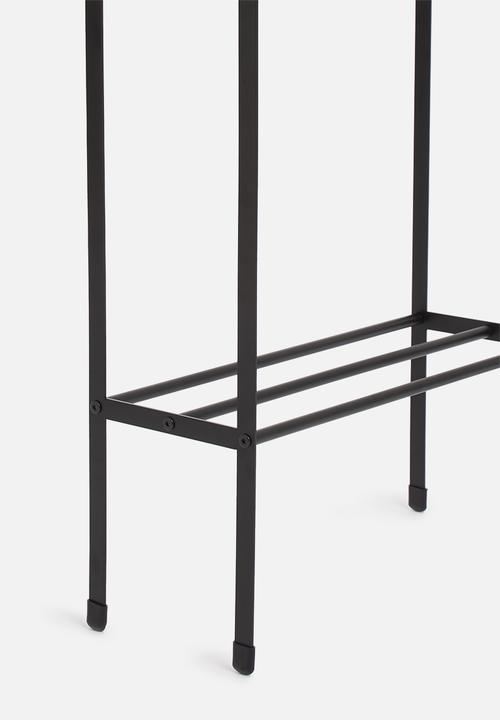 Sixth Floor - Sam towel hanger  - black & natural