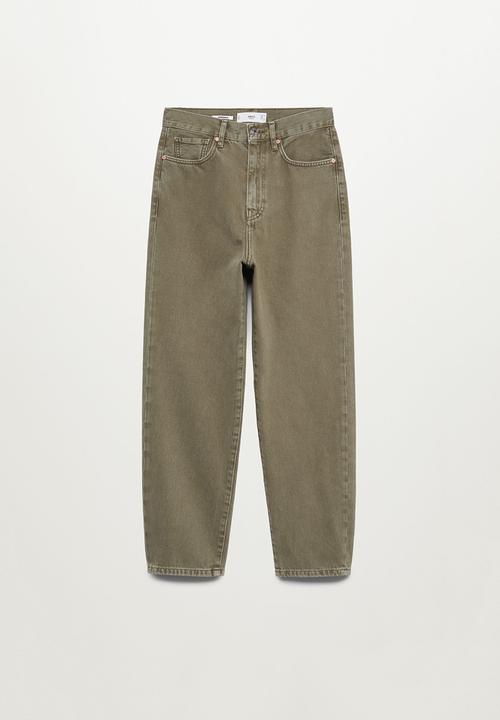MANGO - Jeans veronica - khaki