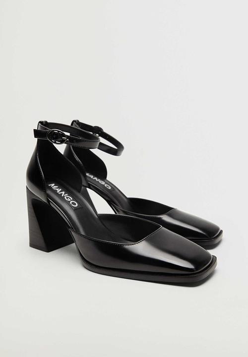 MANGO - Dunas heel - black