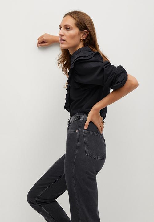MANGO - Jeans veronica - dark grey