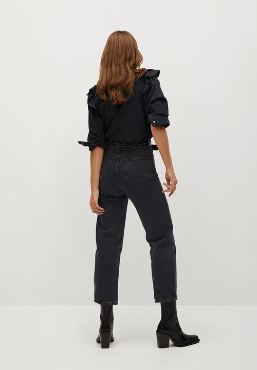 MANGO - Jeans veronica - dark grey