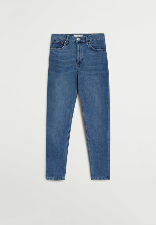 MANGO - Jeans newmom - blue