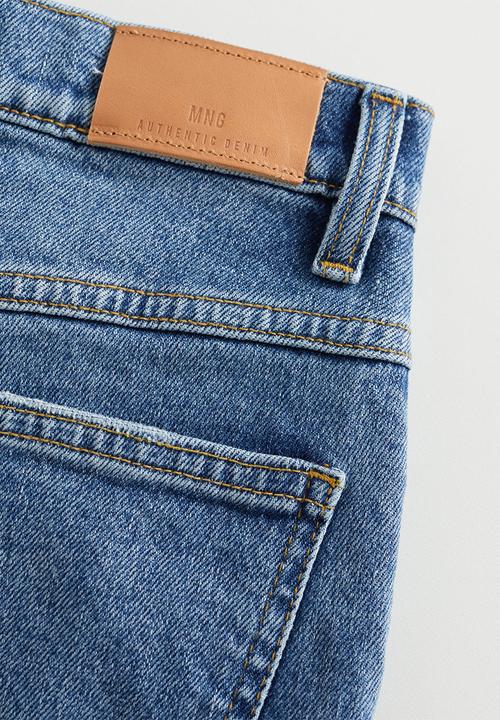 MANGO - Jeans newmom - blue