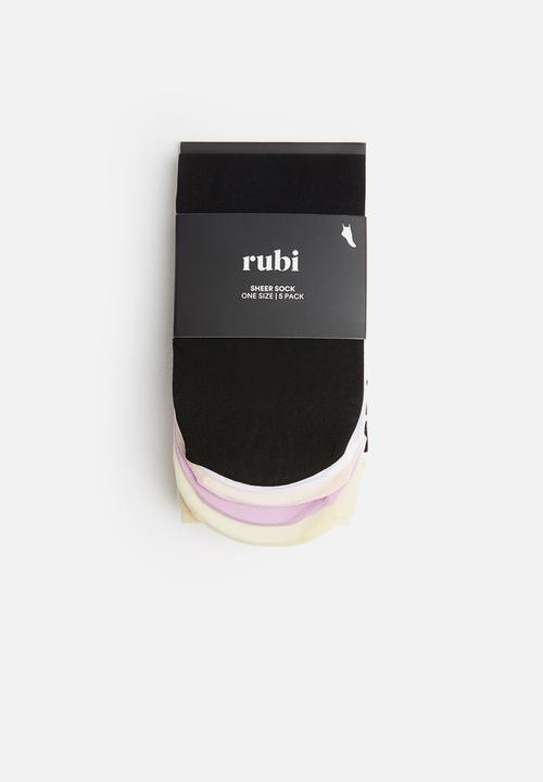 Cotton On - 5 Pack sheer sock - mixed combo