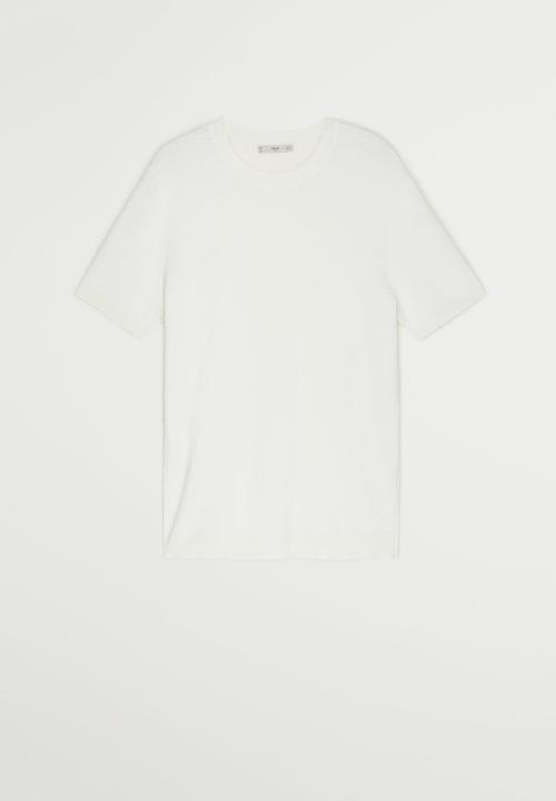 MANGO - Blanca polo shirt - white