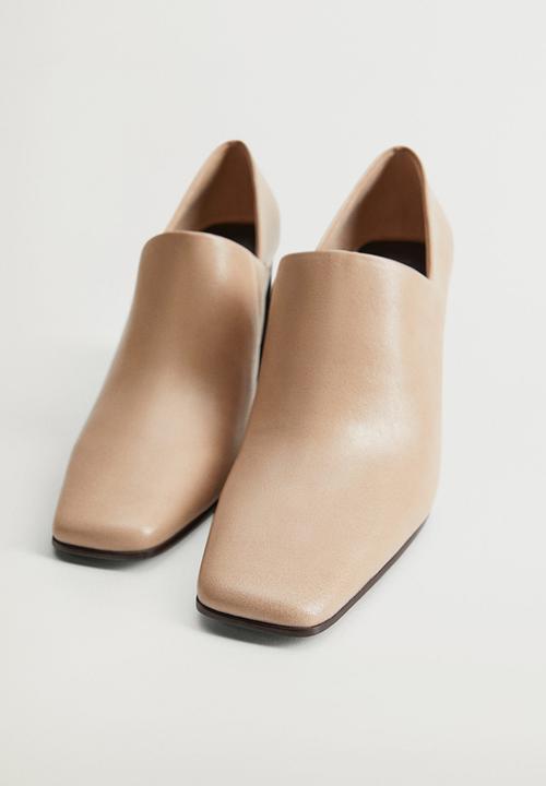 MANGO - Daft heel - light beige