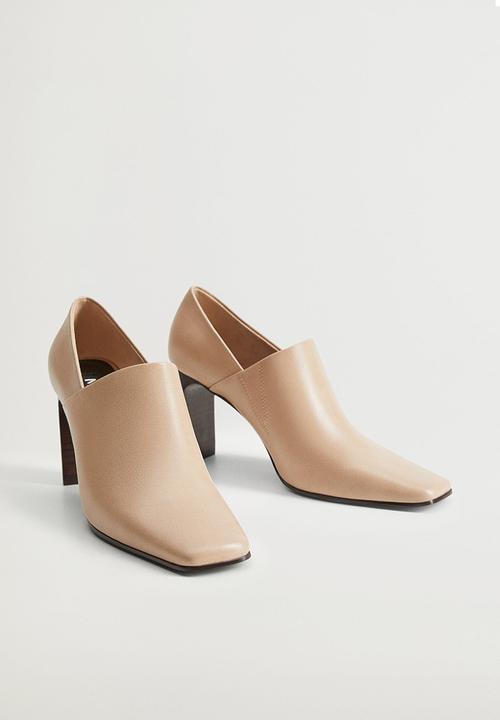 MANGO - Daft heel - light beige