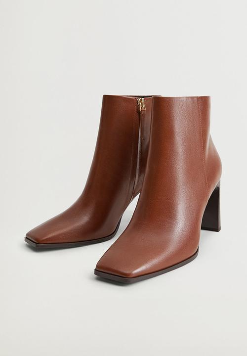 MANGO - Tierra ankle boot - brown