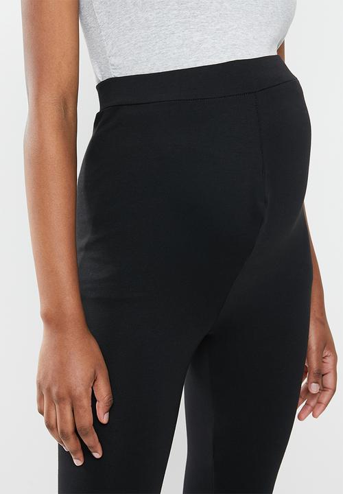 Missguided - Maternity legging with waistband - black