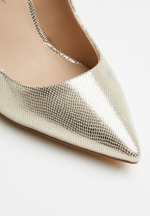 ALDO - Stessy_9 leather court - gold