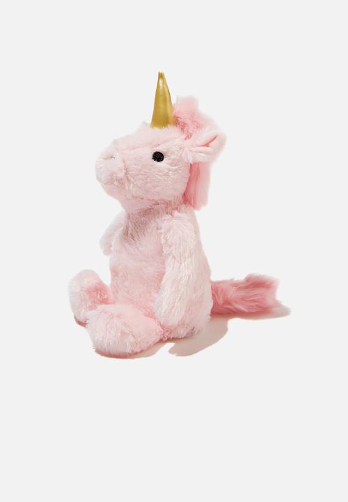 Cotton On - Baby snuggle toy - pink