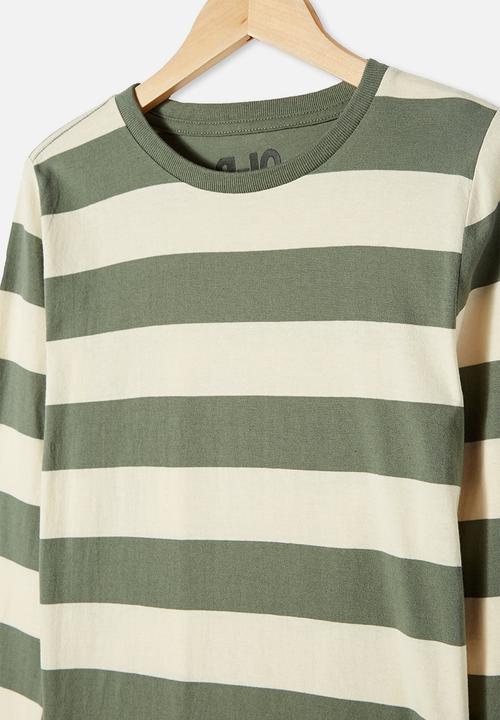 Cotton On - Core long sleeve tee - green 