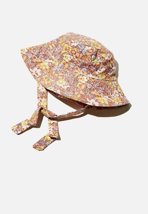 Cotton On - Wide brim bucket hat - multi 