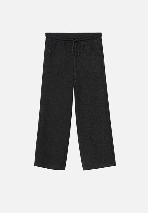 MANGO - Naiara trousers - charcoal