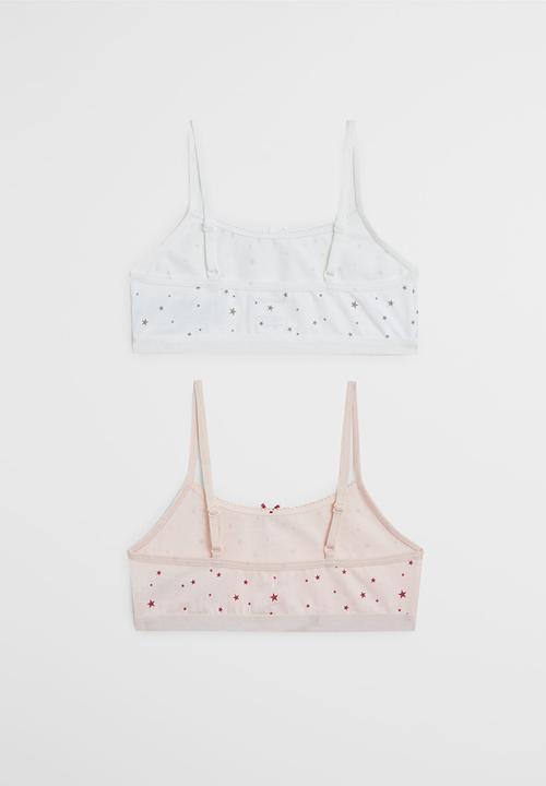 MANGO - Stars 2 pack bras - multi