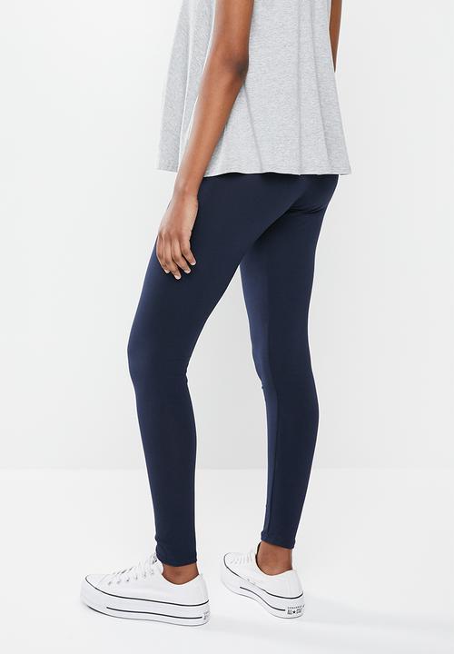 Superbalist - 2 pack maternity leggings - black & navy