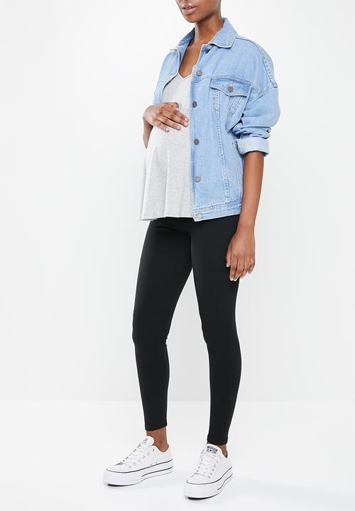 Superbalist - 2 pack maternity leggings - black & navy